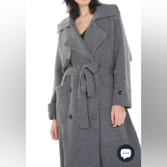 Oversize Cardigan Coat - Picture 7 of 9